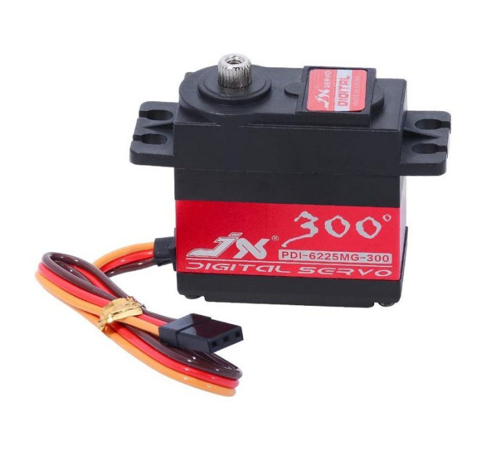Сервопривод 25,3 кг цифровой JX Servo PDI-6225MG-300 (62г|25.3|0.21|6V) стандартная - PDI-6225MG-300 Сервопривод 25,3 кг цифровой JX Servo PDI-6225MG-300 (62г|25.3|0.21|6V) стандартная - PDI-6225MG-300